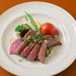 ステーキ増量グラム指定(50g単位)承ります。