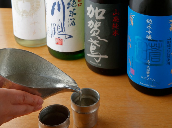 日本酒にこだわっている