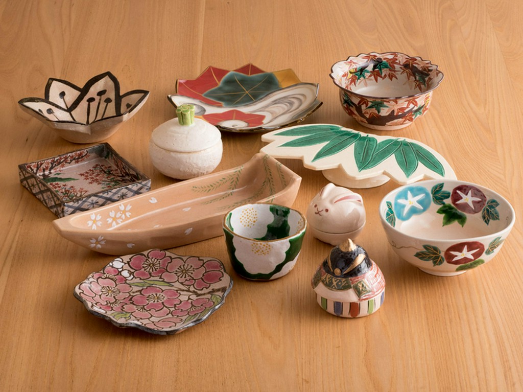 長年かけて集められたこだわりのお皿