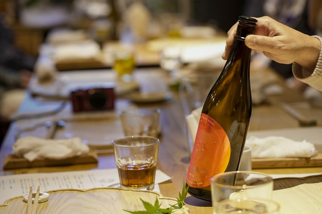 日本酒にこだわっている