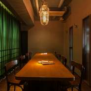 8名さまで利用可能な2室は、つなげると最大20名で利用可能