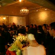 上質な空間でウエディングパーティーを！