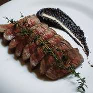 鳥取和牛 赤身肉のステーキ　ポテト付き