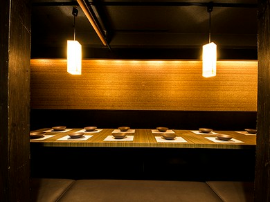 個室は2名から使えるので、デートにもおすすめ