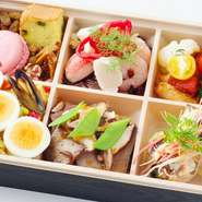 【テイクアウト】【ケータリング】はご要望のご予算に応じて、お料理内容をお決めいただけます。また、ケーキ、デザートのご注文も承っております。ご予算や人数、メニューなどはお電話などでご相談ください◎