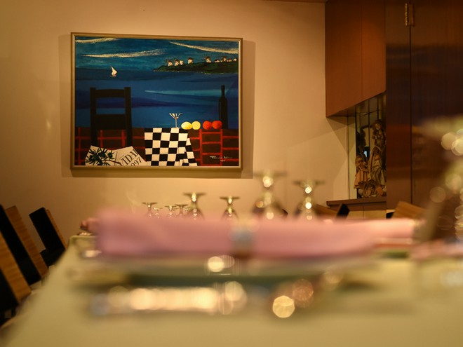 食器・内装にこだわっている