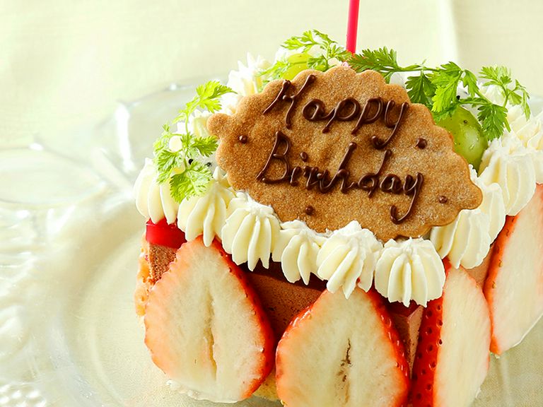 記念日コースにはマダム特製のケーキをプレゼント