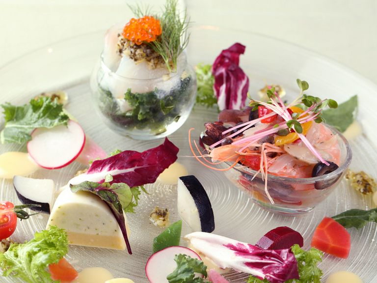 目にも美しい京のフレンチを