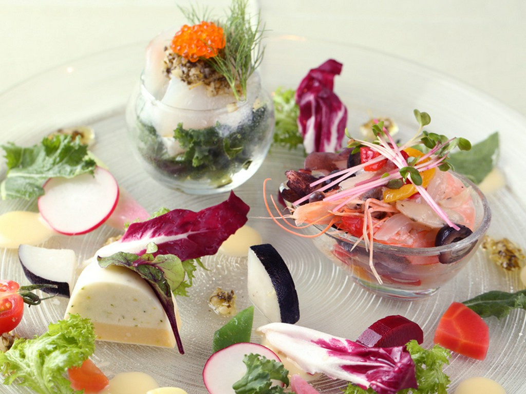 目にも美しい京のフレンチを