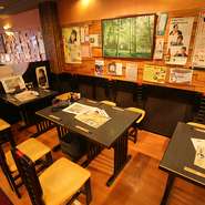 広々とした座敷と多彩な飲み放題付きコースが揃っており、各種宴会に最適。仲間内での飲み会から会社の宴会、観光で訪れるファミリーまで、幅広いニーズに対応してくれます。