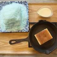 ラムネの風味が爽やかな「そらいろ味」。
※かき氷単品は200円引き