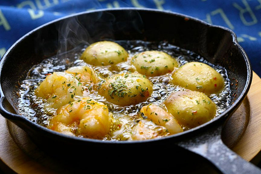 マッシュルームのアヒージョ