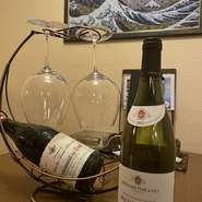 20年もののヌッフドパフと熟成ムルソーです。
