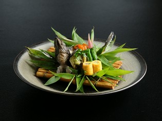 地元・播磨で水揚げされた新鮮な魚介類、収穫された旬の野菜