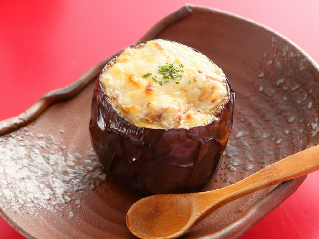 米茄子味噌チーズ焼き