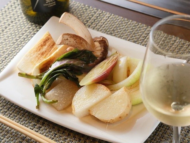 旬の食材にこだわっている