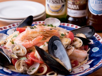 佐賀県産をメインとした新鮮な魚貝でつくる『ペスカトーレ』
