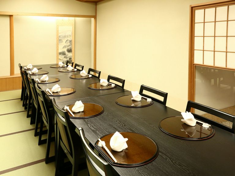 客人との一席に、穏やかな時間を約束してくれる和のおもてなし