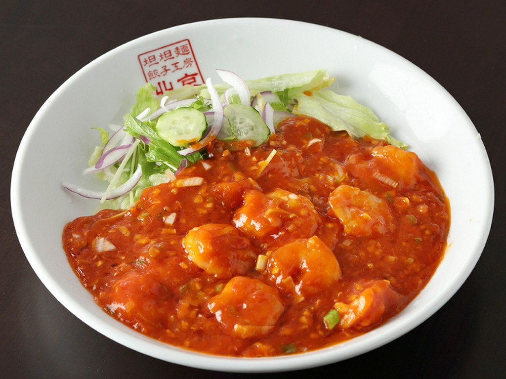 エビのチリソース炒め