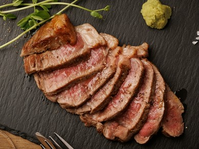  A4黒毛和牛のランプステーキ