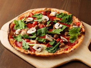 モチモチの食感には欠かせない、カプート社のイタリア産小麦粉