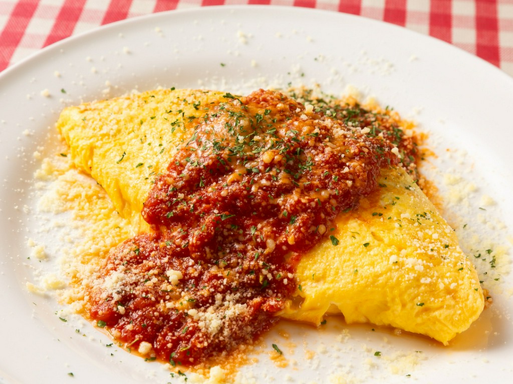 食べ応えたっぷり！リピーター続出の『オムレツ ekubo風』