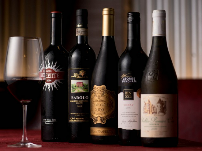 ワインにこだわっている