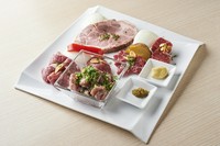 （牛赤身2種・豚肩ロースのコンフィ・鶏もも・ラム肩ロース等の盛り合わせ）
※仕入れ状況により内容が変更になる場合があります。