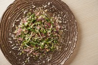 低温調理！冷製牛タンのカルパッチョ　～さっぱりレモン＆山わさび～