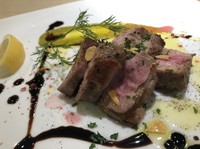 味付け：グリーンマスタード＆バルサミコソース