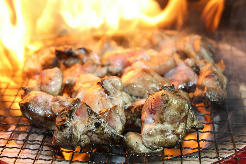 200g!道産鶏ももの九州黒炙り焼き