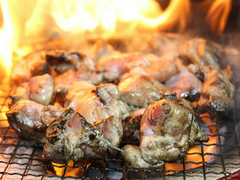 200g！道産鶏ももの九州黒炙り焼き