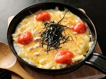 素材の織り成す絶妙なハーモニーがたまらない『山芋のふわとろチーズ明太』