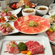 赤身が素晴らしい段戸牛を仕入れているお店だからこそ実現。その美味しさは岩塩でシンプルに。
