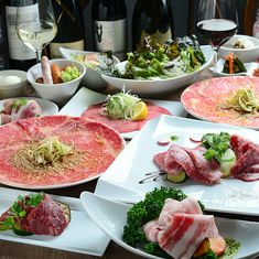 Special Wagyu beef and direct vegetables Beef Meieki store