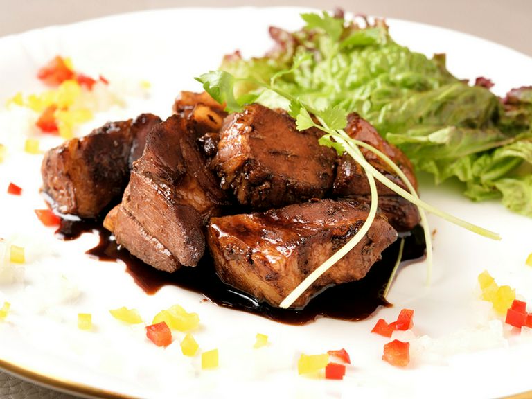 イタリアンと中華のフュージョンレシピ『バルサミコ酢豚』