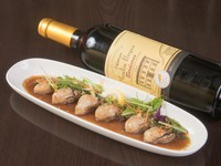 オリジナルソースが決め手『牡蠣のレモンステーキ』