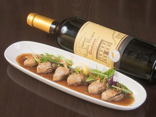 佐世保ご当地グルメをアレンジ『牡蠣のレモンステーキ』