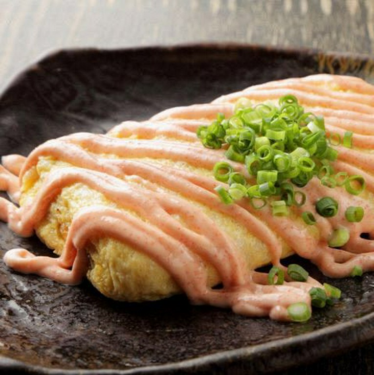 長芋玉子焼き　明太子マヨネーズ
