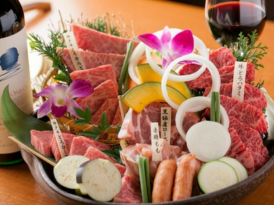 厳選神戸牛焼肉コース　