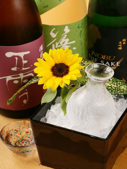 日本酒にこだわっている