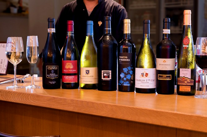 ワインにこだわっている