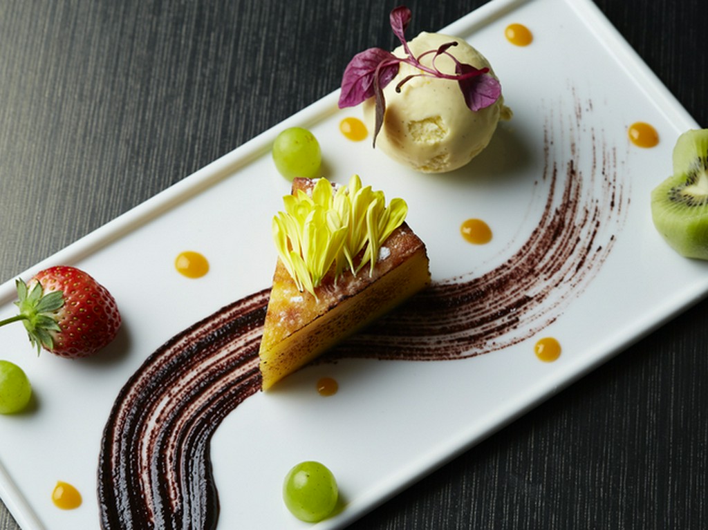 焼きたてチーズケーキ