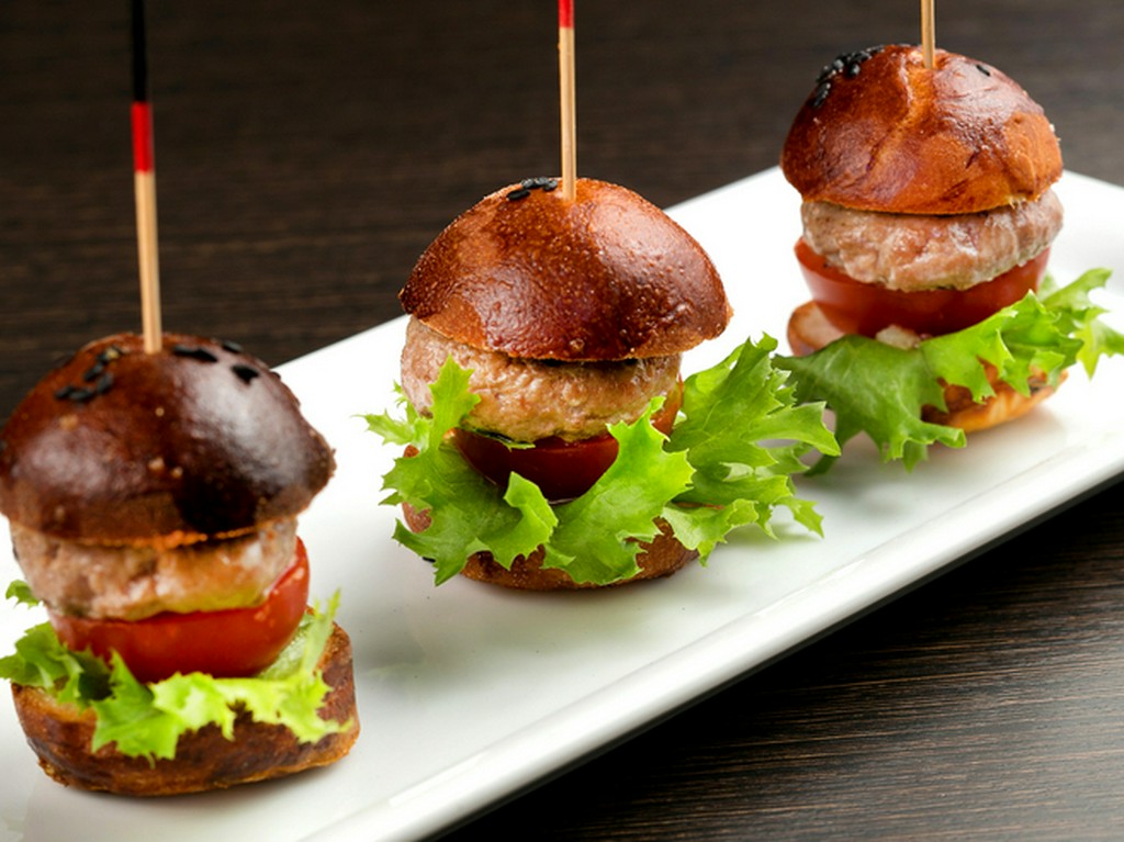 見た目にかわいいい『バーガースライダー　100％ミニバーガー』