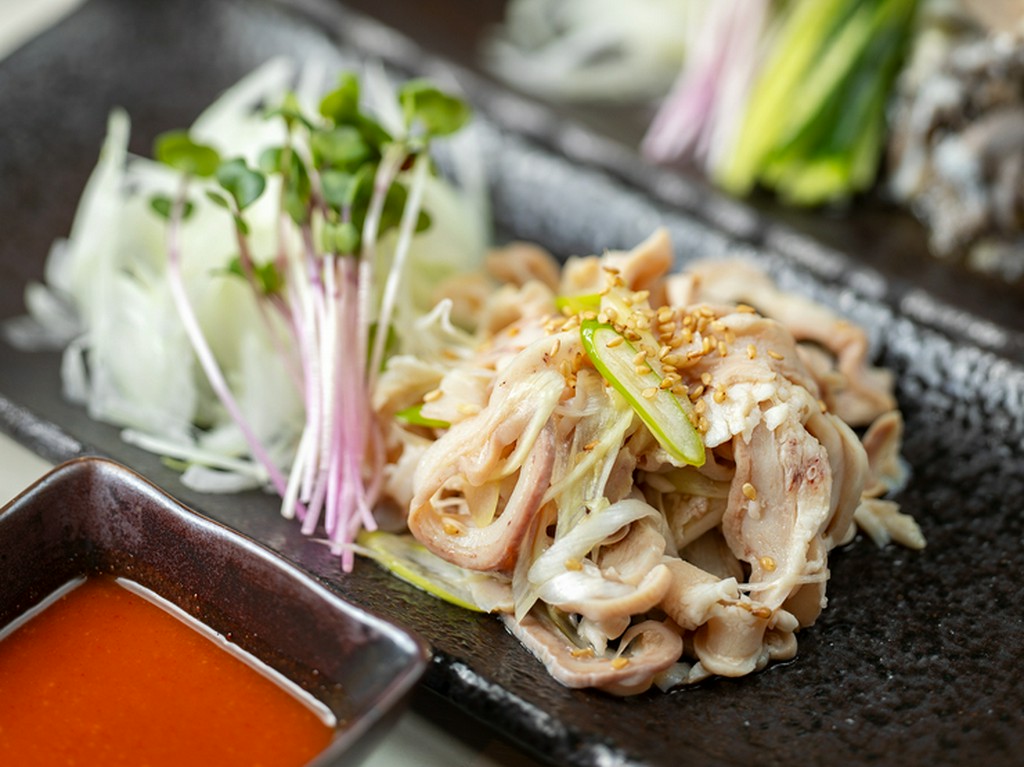 かなりめずらしい『ガツ刺』を提供