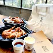 スペシャリテ「プレロッティ」にマッシュポテトが付いたセット