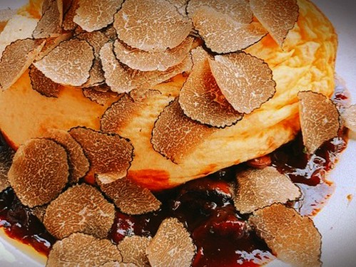 イタリア産生トリュフのフレンチオムレツ