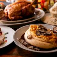 TORICOYAのお勧めメニューが全部付いたお得なプラン！ローストチキン&トリュフオムレツをご堪能ください♪