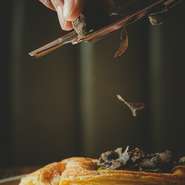 モンサンミッシェル風トリュフオムレツ