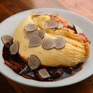 ふわっふわ食感が感動ものの『フレンチオムレツ』